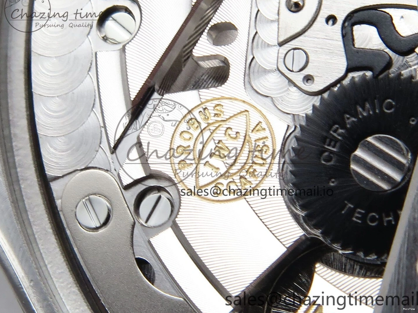 MIROTIME 0314 Portugieser Auto IWC0562B APSF 1:1 Best Edition Gold Dial on SS Bracelet A Reliable 6996